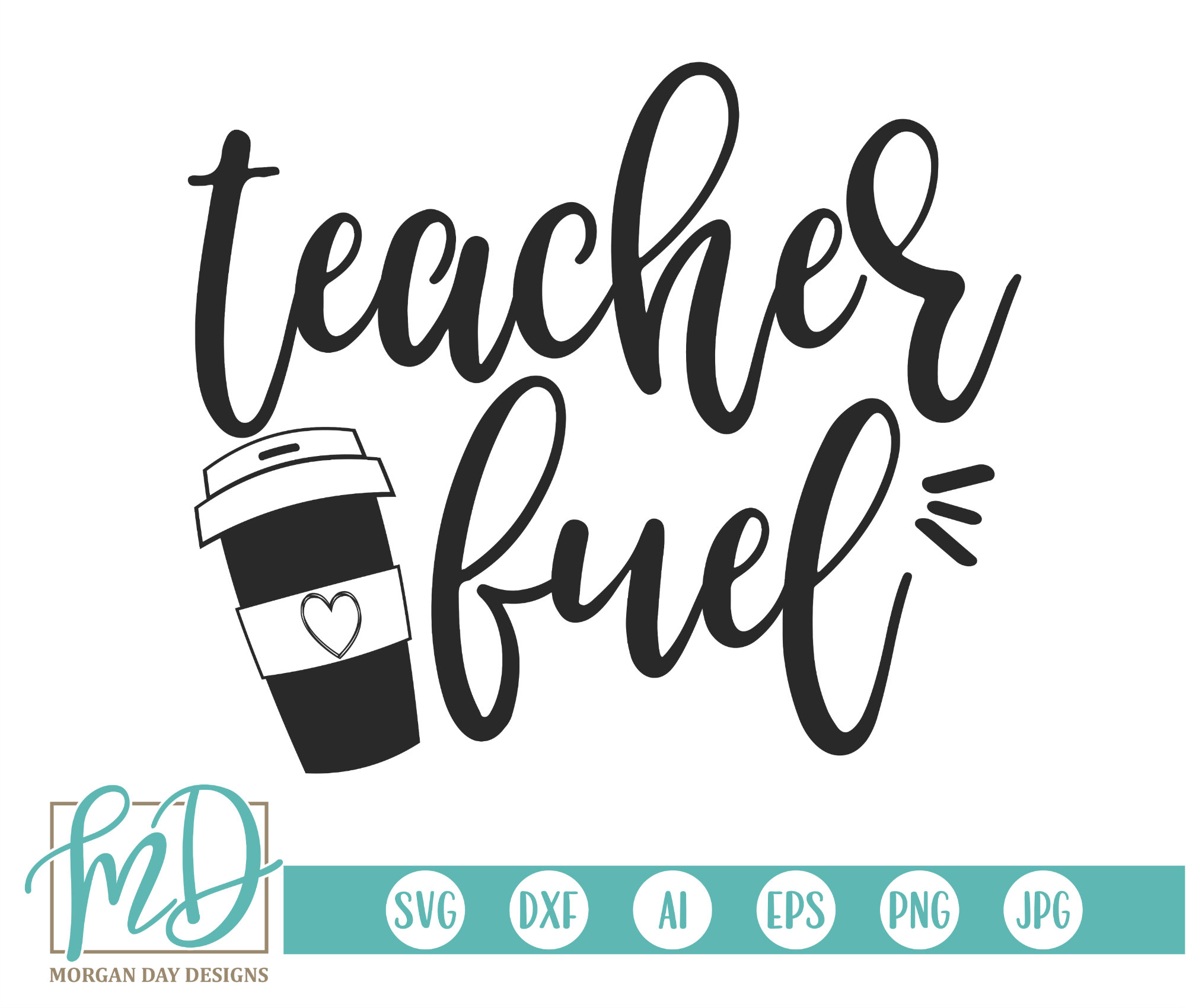 Download Teacher SVG Teacher Fuel SVG Funny Teacher SVG Back To | Etsy