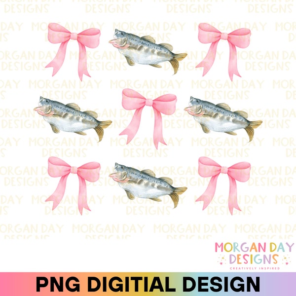 Coquette Fishing PNG, Pink Bow Aesthetic PNG, Fishing PNG, Preppy Social Club, Trendy Shirt, Sublimation Design, Digital Download