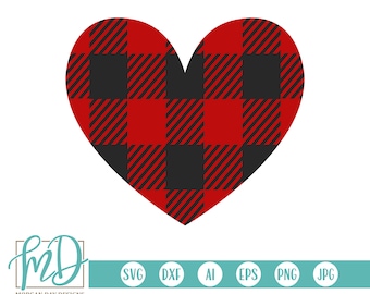 Valentine SVG, Plaid Heart SVG, Valentines Day SVG, Buffalo Plaid svg, Valentine Heart svg, Kids Valentine svg, Girl Valentine svg, Love