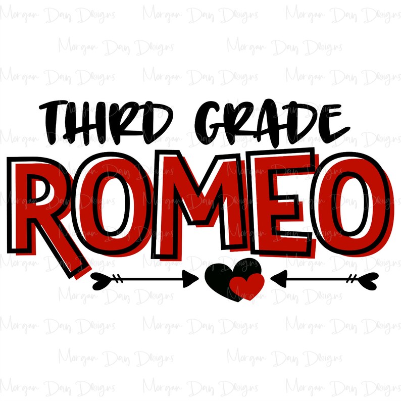 Download Valentines Day SVG Romeo SVG Third Grade Romeo SVG | Etsy