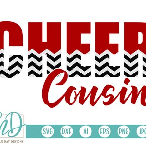 Torcer Primo SVG, Cheerleader SVG, Torcer SVG, Primos svg, Design de Torcida, Primo svg, Arquivo de Corte de Torcida, Camisa de Torcida, Maior Fã svg, Orgulhoso svg