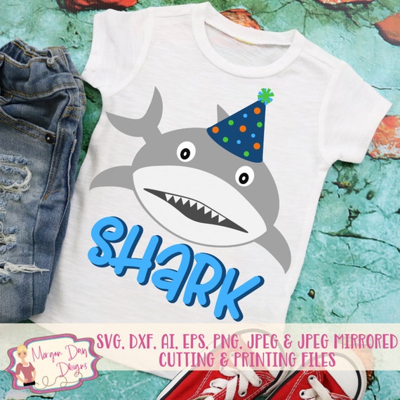 Download Free Birthday Shark Svg Birthday Svg Shark Svg Shark Birthday Etsy SVG Cut Files
