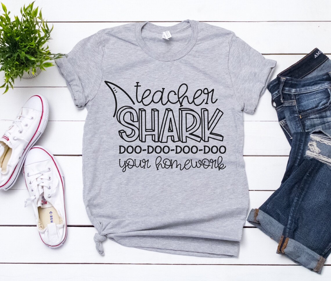 Free Free 312 Teacher Shark Doo Doo Svg SVG PNG EPS DXF File