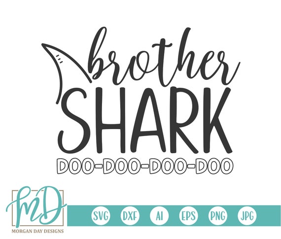 Download Brother Shark Svg Shark Svg Shark Family Svg Shark Birthday Etsy