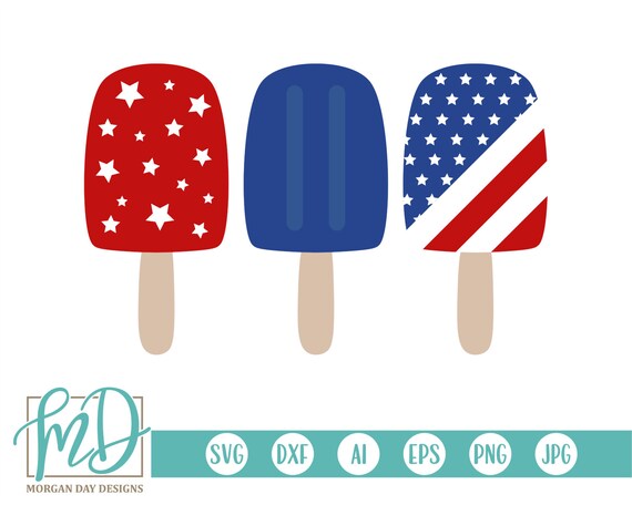 Download 4th of July SVG Popsicle SVG Summer SVG Patriotic svg | Etsy