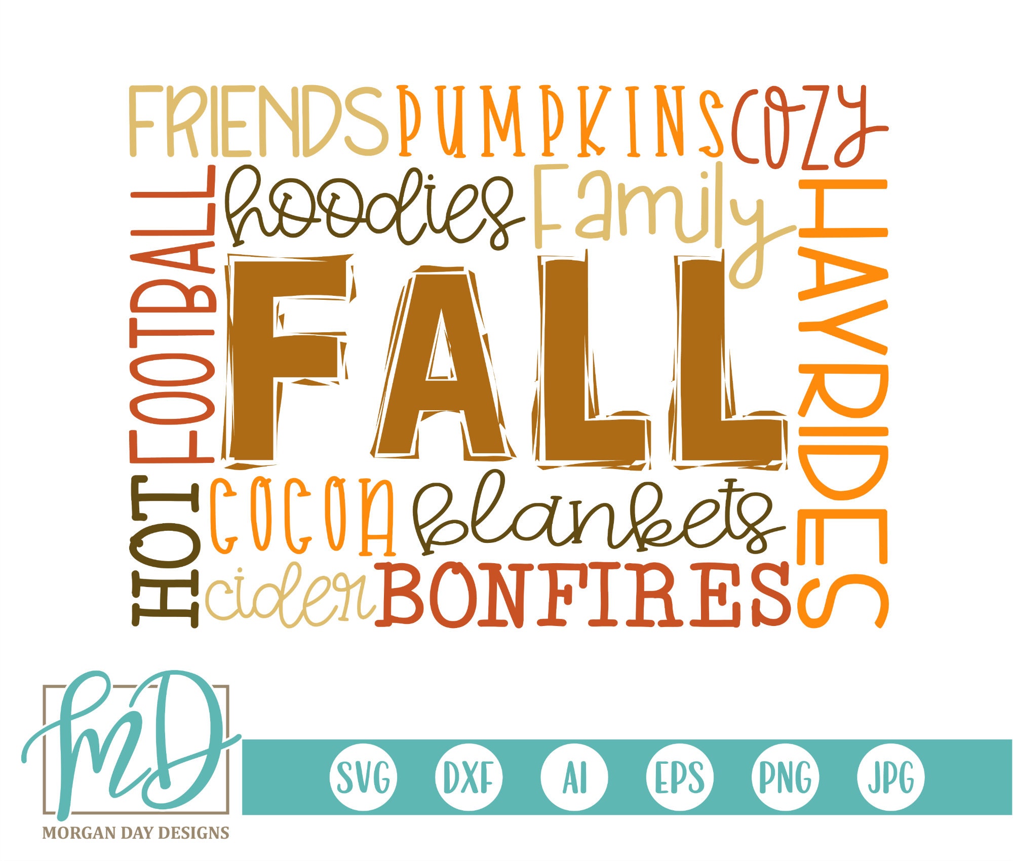 Download Fall Subway Art Svg Fall Svg Autumn Svg Harvest Svg Etsy