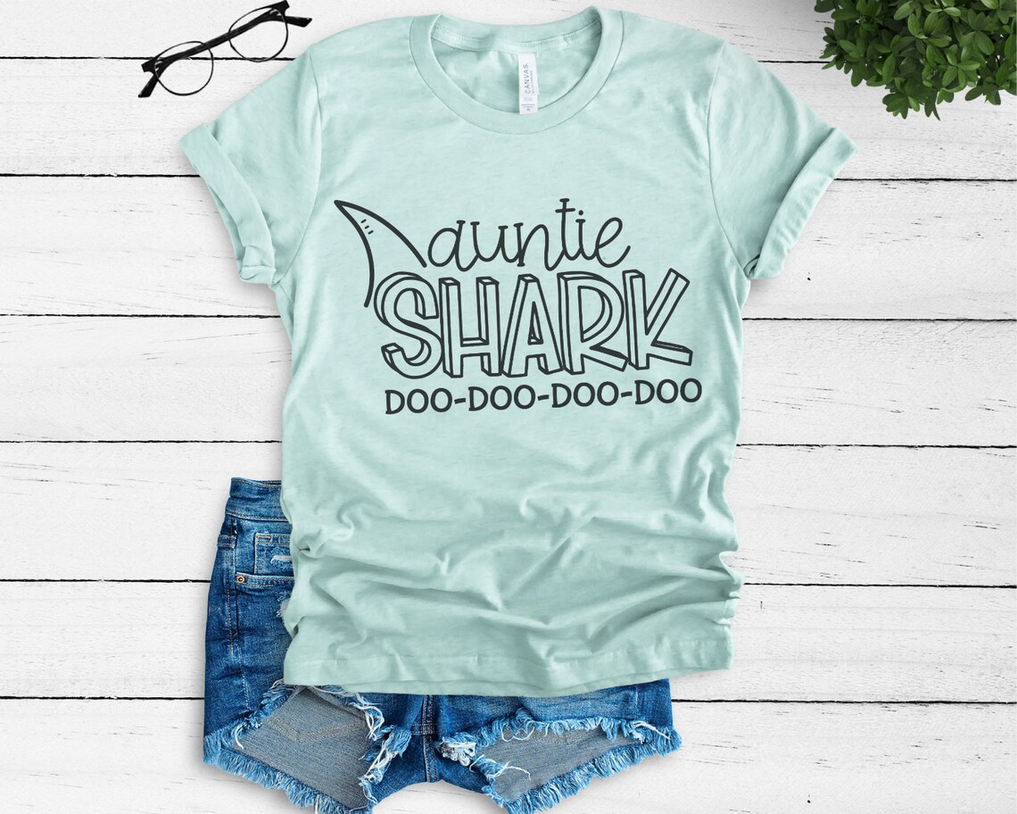 Free Free 201 Auntie Shark Svg SVG PNG EPS DXF File