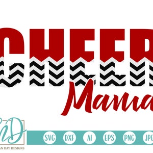 Cheer Mama SVG - Cheerleader SVG - Cheer SVG - svg Cheer - Cheer Design - Cheer Mom svg - Cheer Cut File - Cheer Shirt - Cheer Leader svg