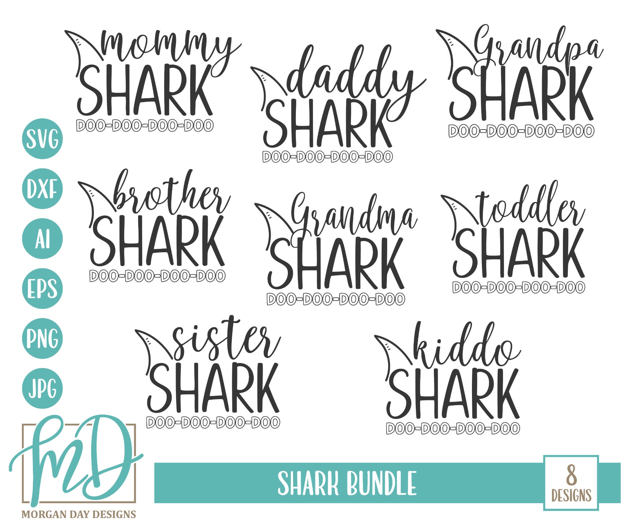 Free Free 307 Mommy Shark Svg Free SVG PNG EPS DXF File