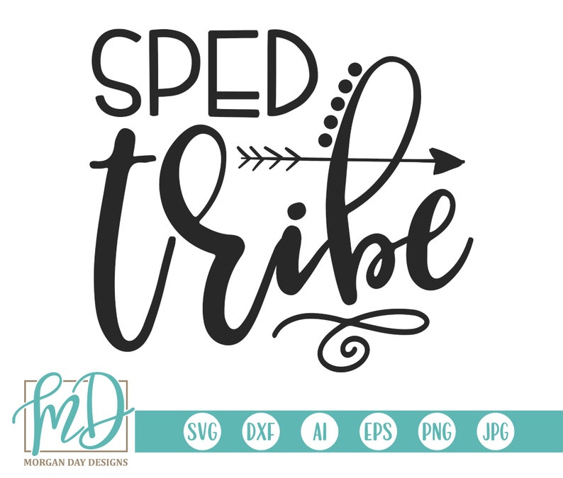 Download Teacher SVG SPED Tribe svg Special Education svg School | Etsy
