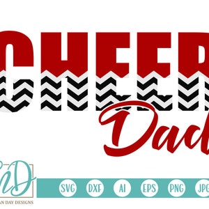 Cheer Dad SVG, Cheerleader SVG, Cheer SVG, Cheer Design, Dad svg, Daddy, Cheer Cut File, Cheer Shirt, Biggest Fan svg. Proud Dad svg