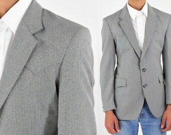 Mens Western Blazer Etsy