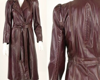 leather duster coat womens