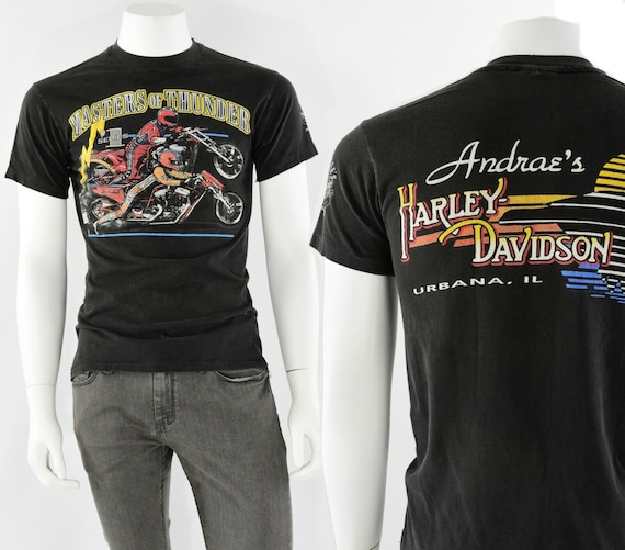 90s vintage mens M Masters of Thunder double sided