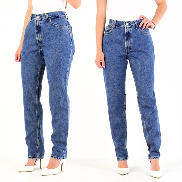 80s High Waist Jeans - Etsy