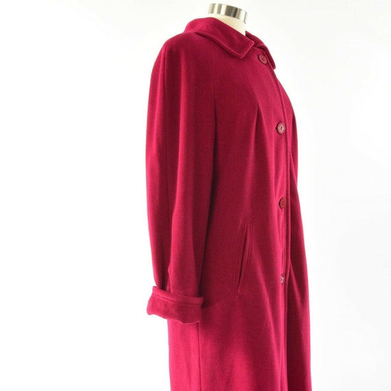 New 70s Vintage Womens 12 Red Top Coat Jennifer C… - image 5