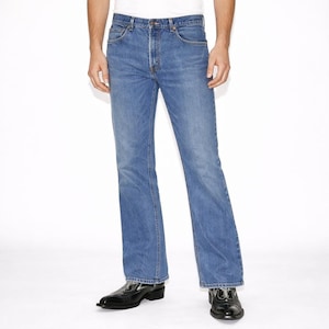Mens 70s Vintage Flare Jeans 36 - Etsy