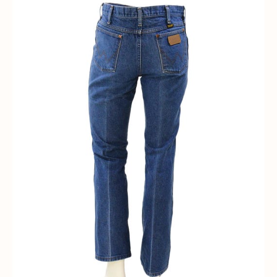 90s Vintage Wrangler Cowboy Cut Jeans Mens 32x30 Medium Wash