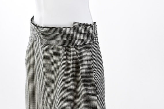 50s Vintage Womens XS Skirt Suit Houndstooth Plai… - image 8