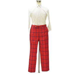 Lee Plaid Pants - Etsy