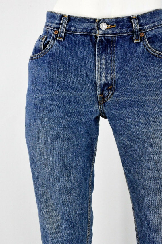 80s Vintage Womens High Waist Levis 550 Jeans Dar… - image 3