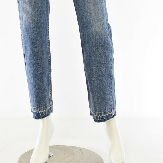 Womens Vintage High Waist Levis Jeans Tapered Leg… - image 3