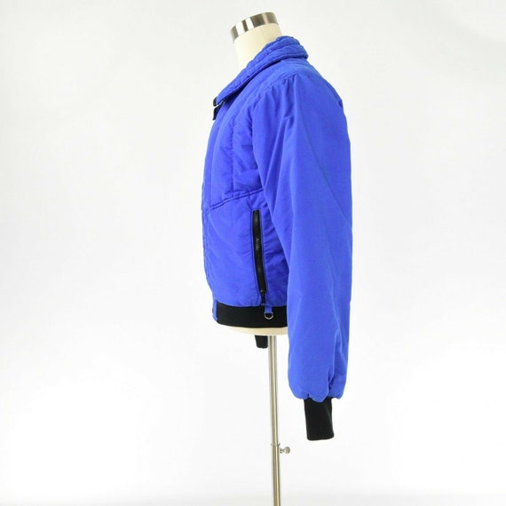 80s Vintage Mens XL Quilted Comfy Ski Jacket Coba… - image 2