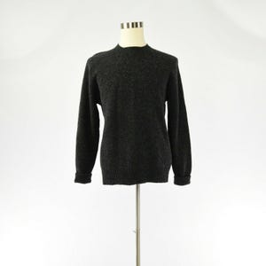 Mens XL Polo Ralph Lauren Lambs Wool Sweater Charcoal Gray