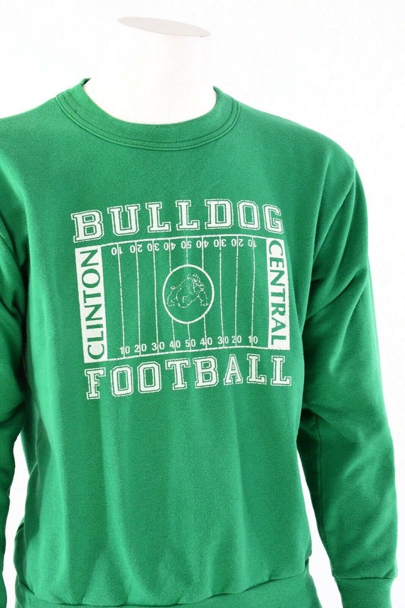 80s Vintage Clinton Central Bulldogs Football Gra… - image 2