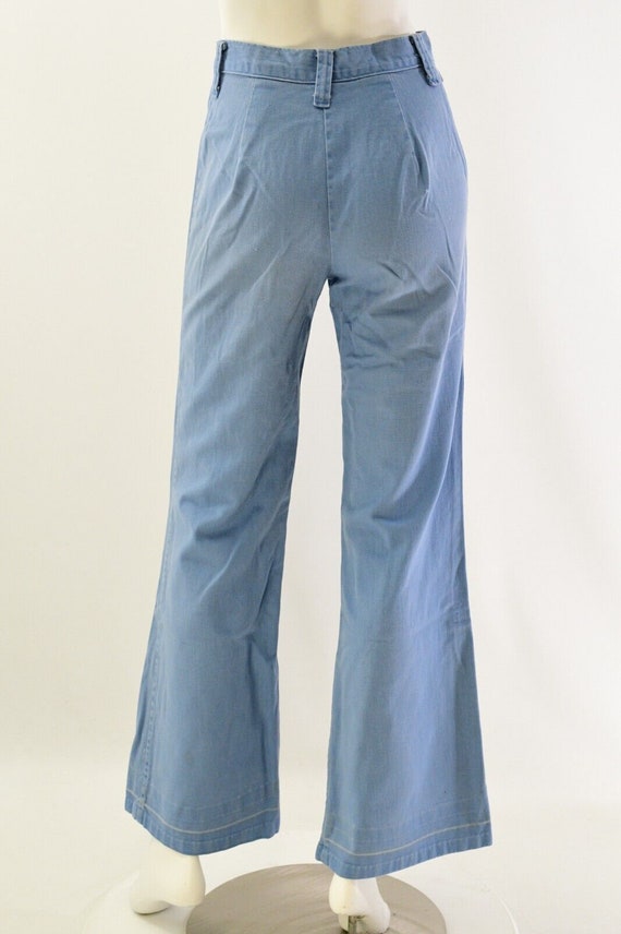 70s Vintage High Waist Flare Leg Jeans Womens 8 S… - image 6