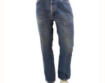 Vintage 70's Levi's 505 Jeans, Straight Leg, Orange Tab