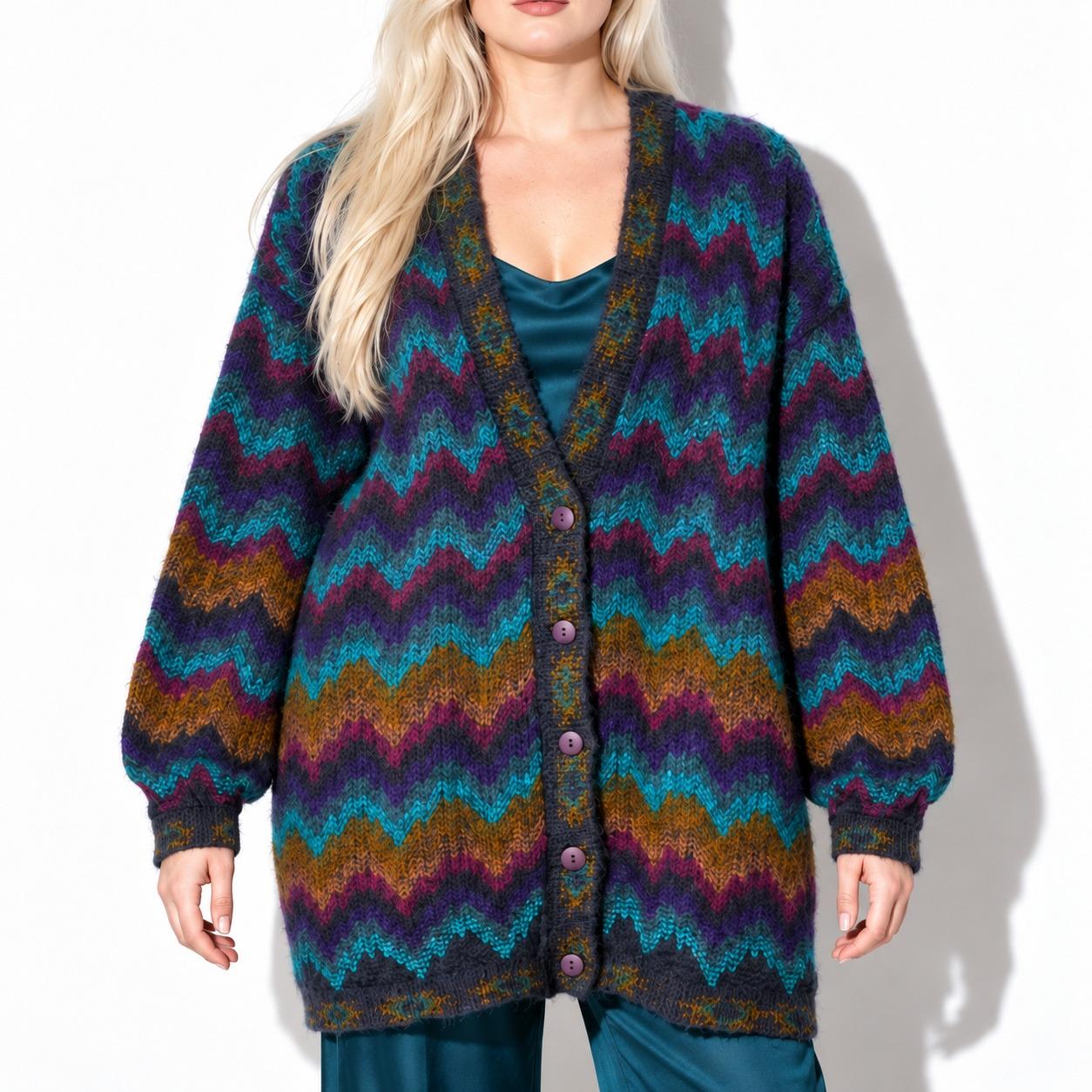 Oversized Grunge Cardigan - Etsy