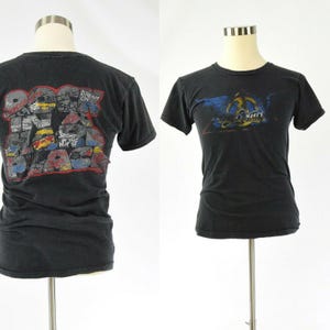 80s Vintage Mens S Aerosmith Rock In A Hard Place Graphic T Shirt Screen Stars