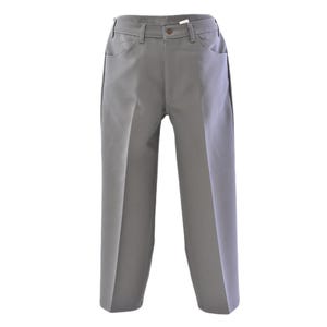 70s Vintage Levis Dacron Polyester Pants Blue Gray Mens Size 38x30 Straight Leg