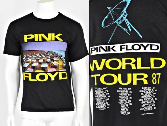 pink floyd 1987 tour shirt