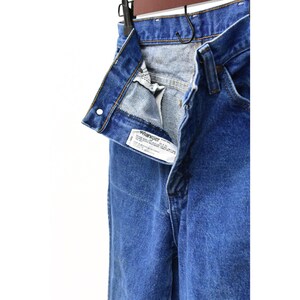 90s Vintage Wrangler High Rise Straight Leg Jeans Size 4 8 18 Blue Denim Western image 7