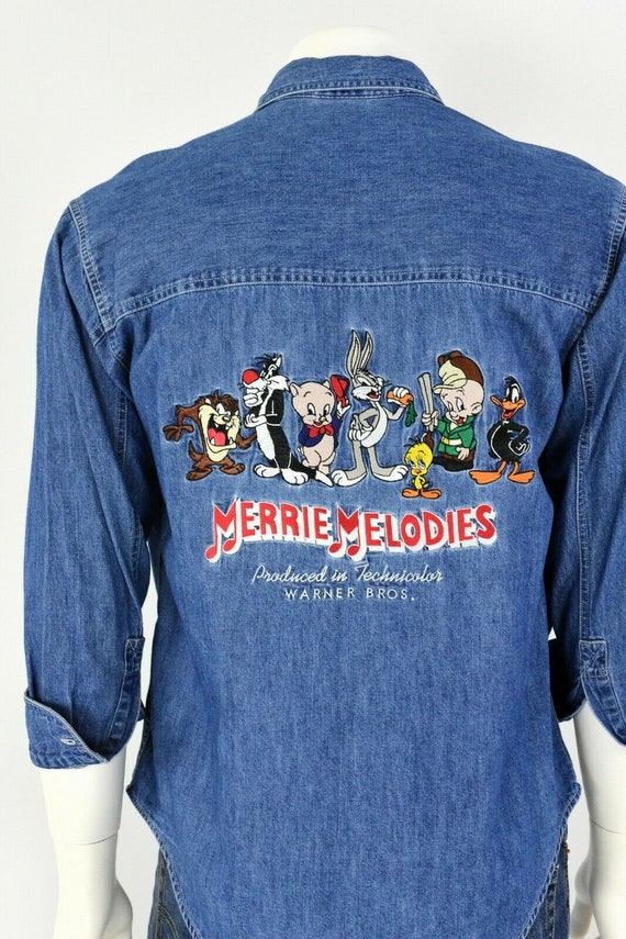 90s vintage looney tunes merry melodies embroider… - image 5