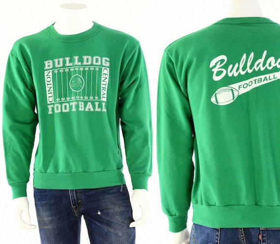 80s Vintage Clinton Central Bulldogs Football Gra… - image 1