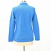 1960s Mens Baby Blue Cable Knit Cardigan