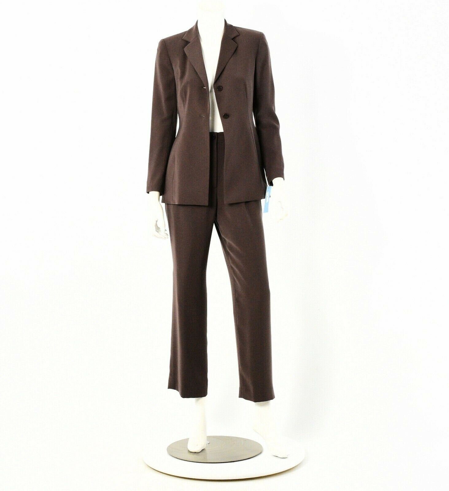 New womens nordstrom 2 p/4p pant suit 2 button blazer high Etsy