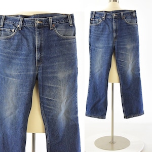 Vintage Womens Levis Jeans Stone Washed 517 Flared Size 36&quot;