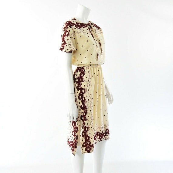 70's Vintage Womens S Patty O'Neil Blouson Dress … - image 3