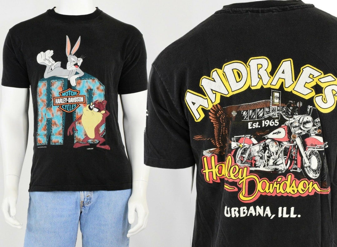 90s Harley-Davidson Illinois Tシャツ 黒　M 楽天市場】HARLEY-DAVIDSON ハーレーダビッドソン Tシャツ
