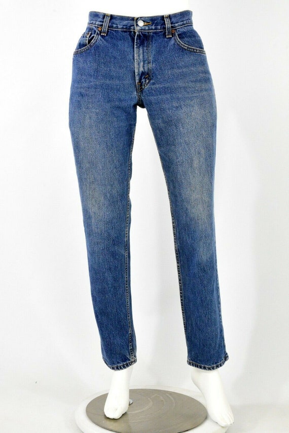 80s Vintage Womens High Waist Levis 550 Jeans Dar… - image 2