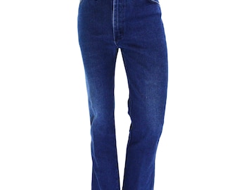 70s Vintage Wrangler USA Made Jeans Mens 38 x 32 Cowboy Cut Medium Wash Bootcut