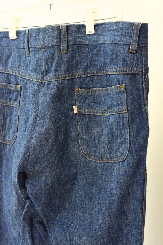 True 70s Vintage Mens 36 x 36 Levis Panatella Jea… - image 7