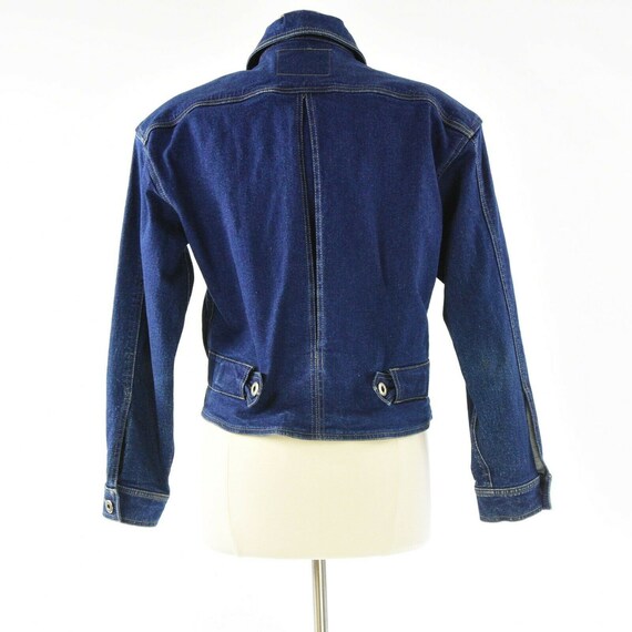 90s Vintage Lizwear Eisenhower Jean Jacket Womens… - image 4