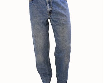 Vintage 90s Levi's 597 Jeans Irregular Denim Pants Retro