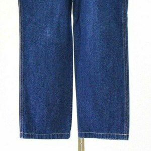 Pantalones vaqueros Wrangler vintage de los años 70 para mujer, talla L, cintura alta, pierna recta, estilo western, vaqueros de trabajo, fabricados en EE. UU., estilo vaquero ranchero, color azul. imagen 6
