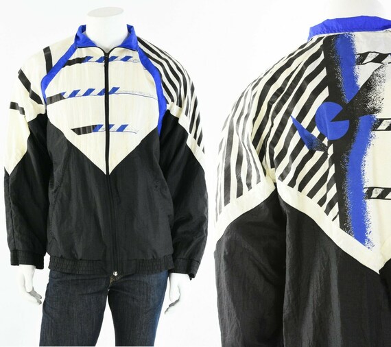 Black/White Ski Jacket / Etsy